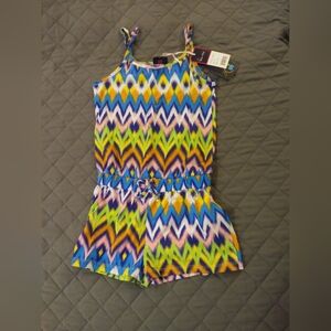 Vibrant Zigzag Kids Romper